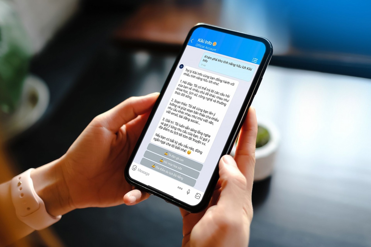 Kiki OA in Zalo