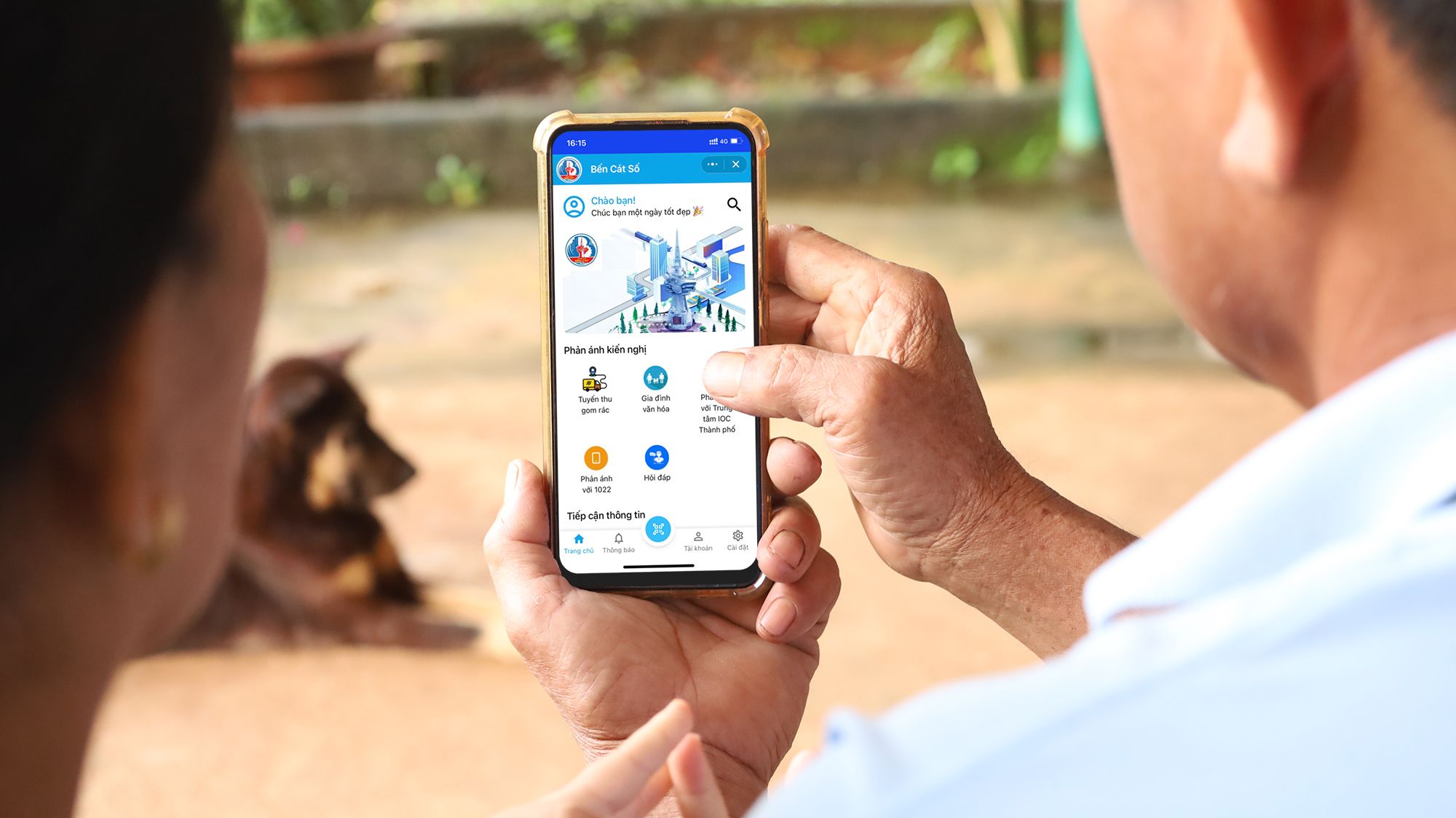 Ben Cat So, a Zalo mini app, enhances interaction between citizens and public services