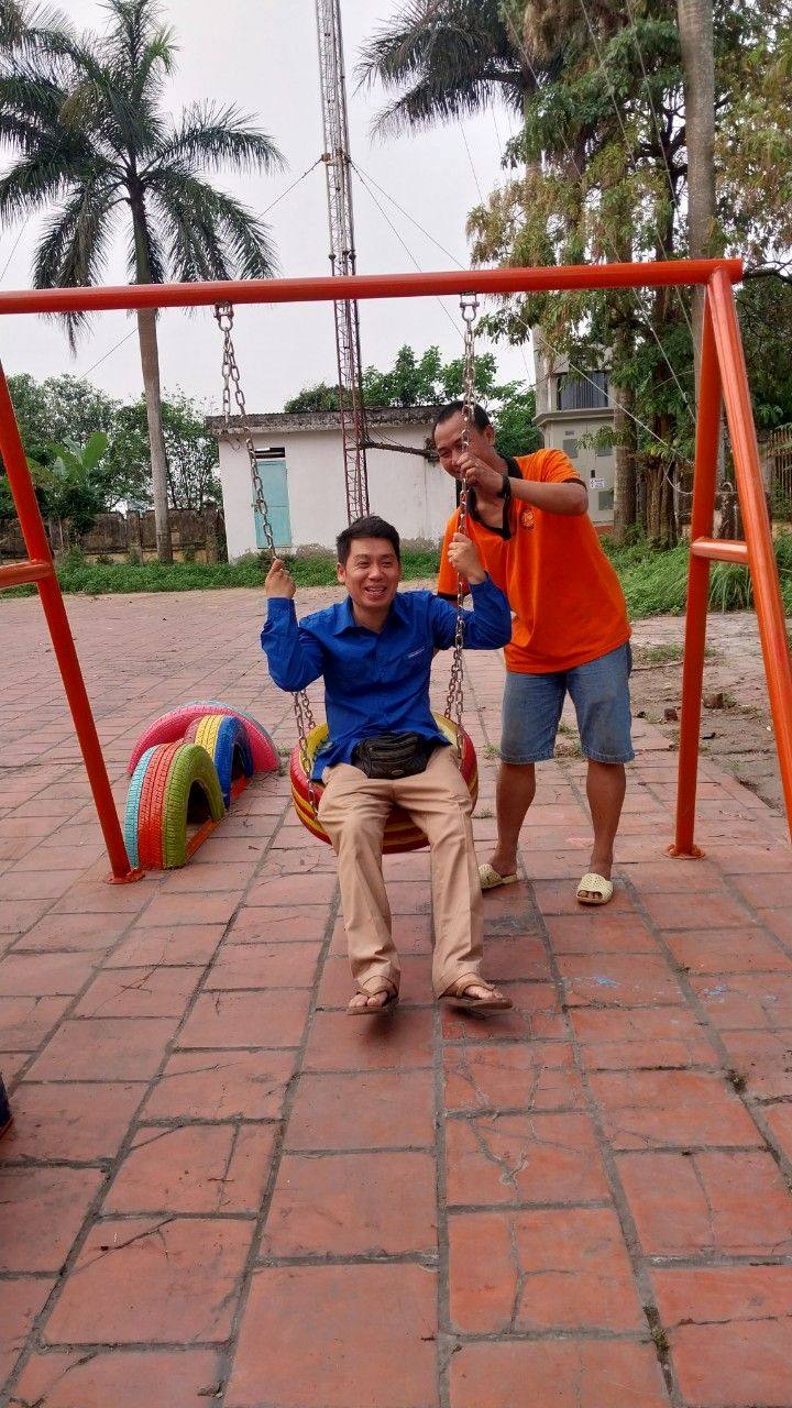 Community members enjoying the Wheel of Dreams playground