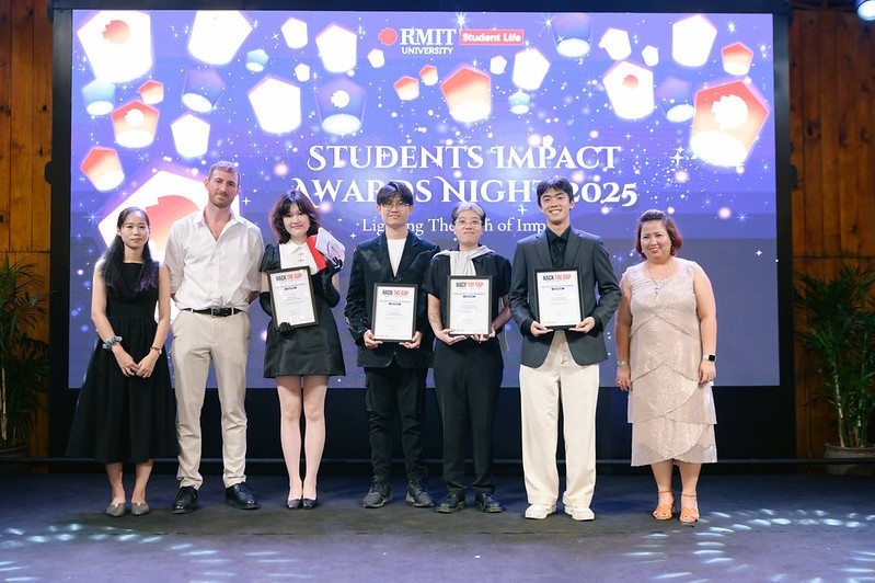 H4ck th3 G4p Team is awarded first place at the Hack the Gap Competition