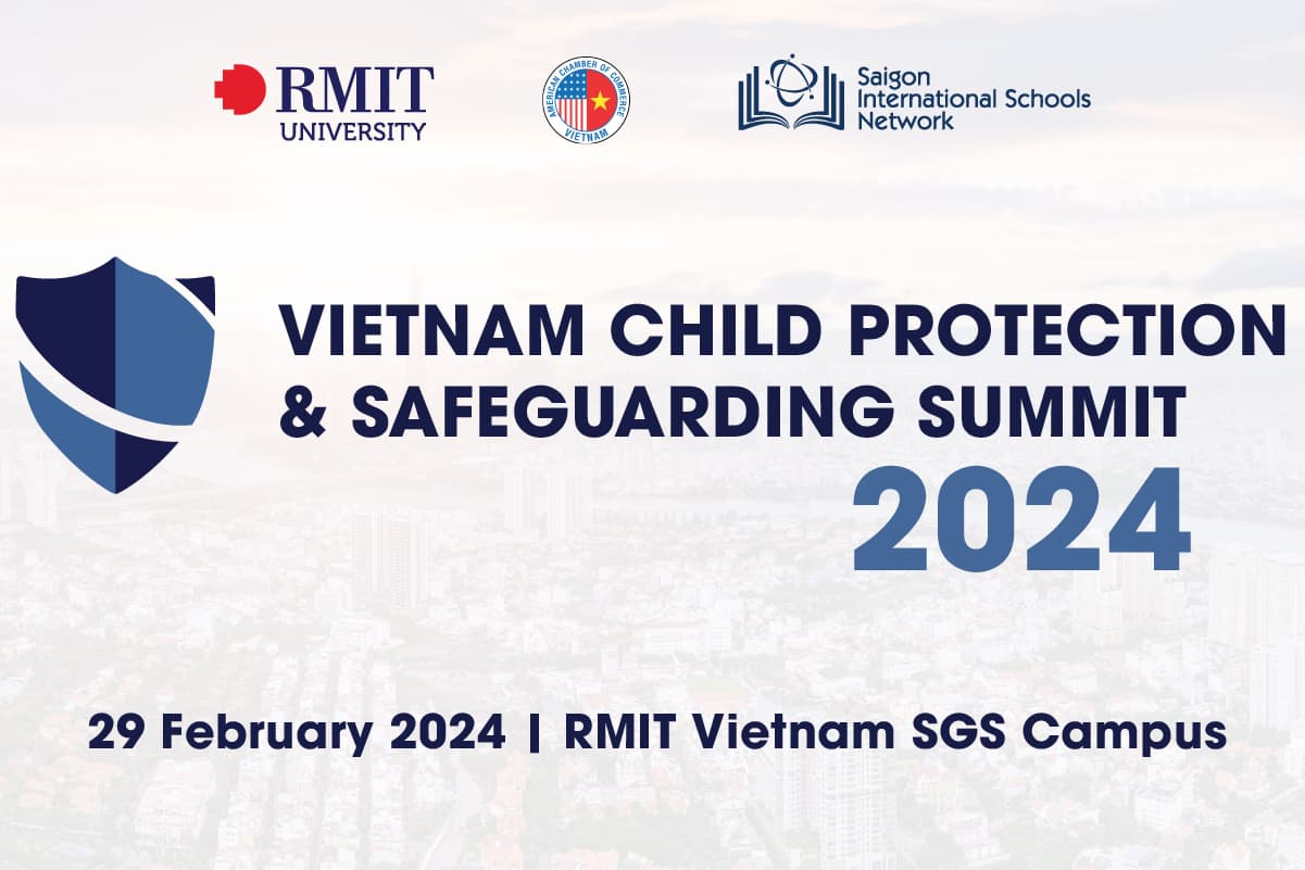 vietnam child protection and safeguarding summit 2024 poster