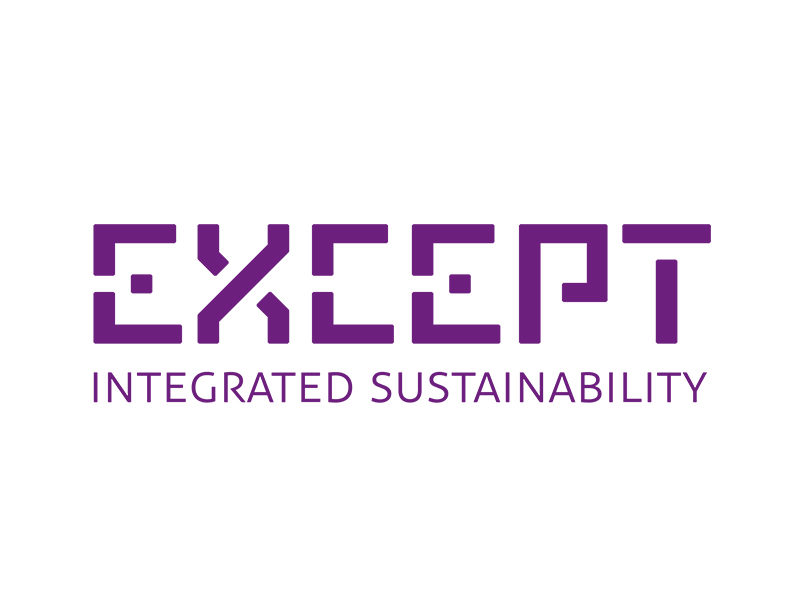Except logo