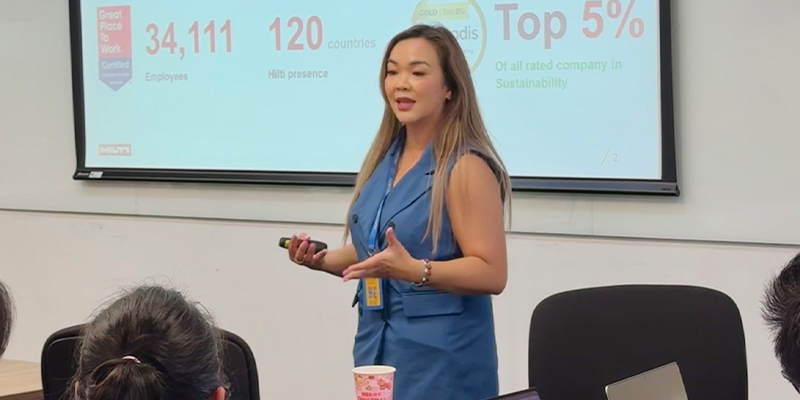 Ms Flora Nguyen, General Manager at Hilti Vietnam