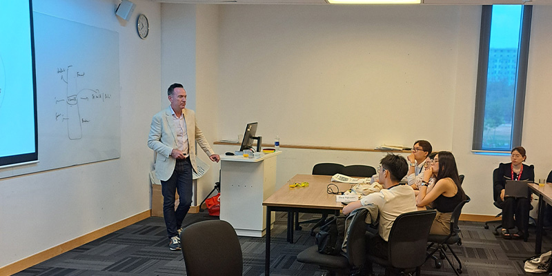 Mr York Spencer, Managing Director of Masan Brewery