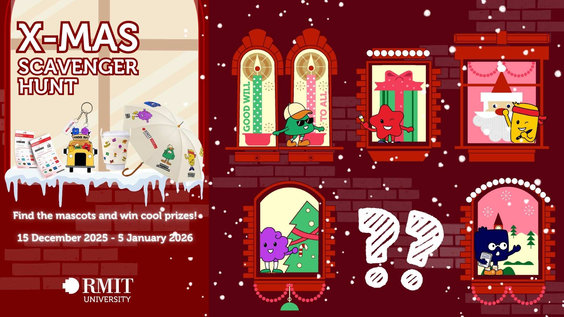 X-mas Scavenger Hunt Game - Main KV