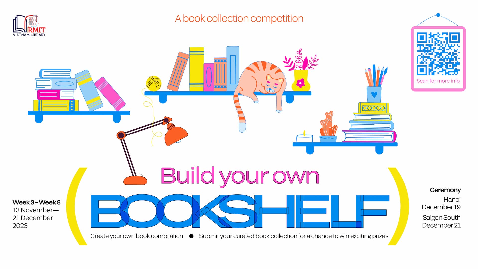 build your bookshelf 2023 