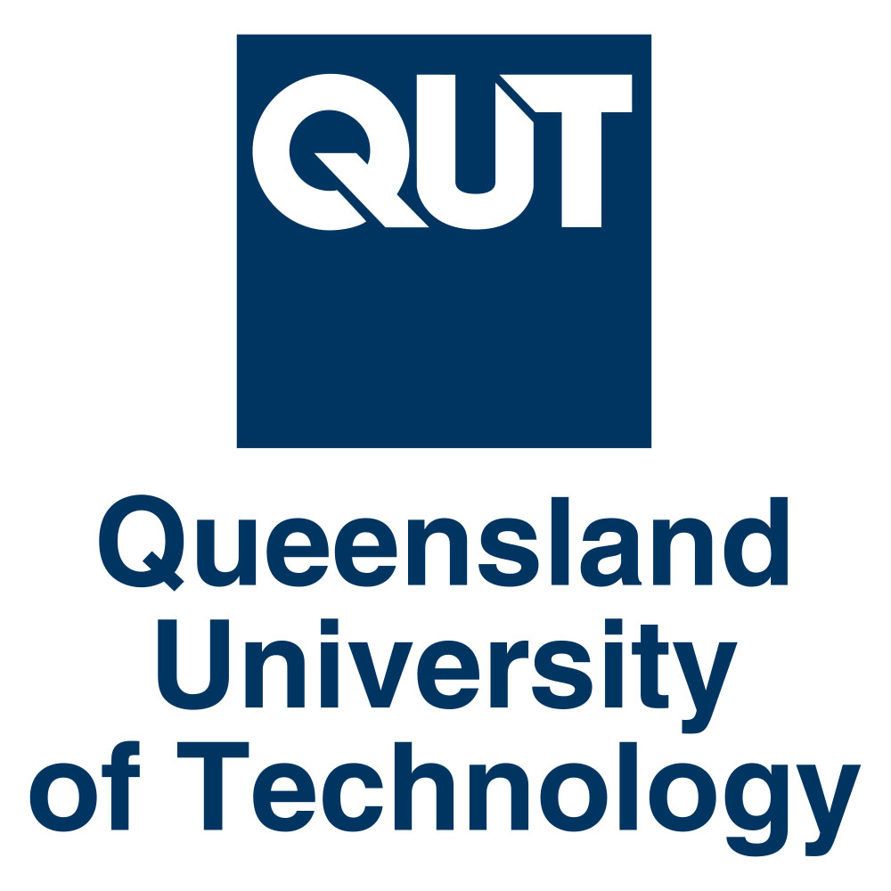 Queensland University of Technology (QUT) logo.