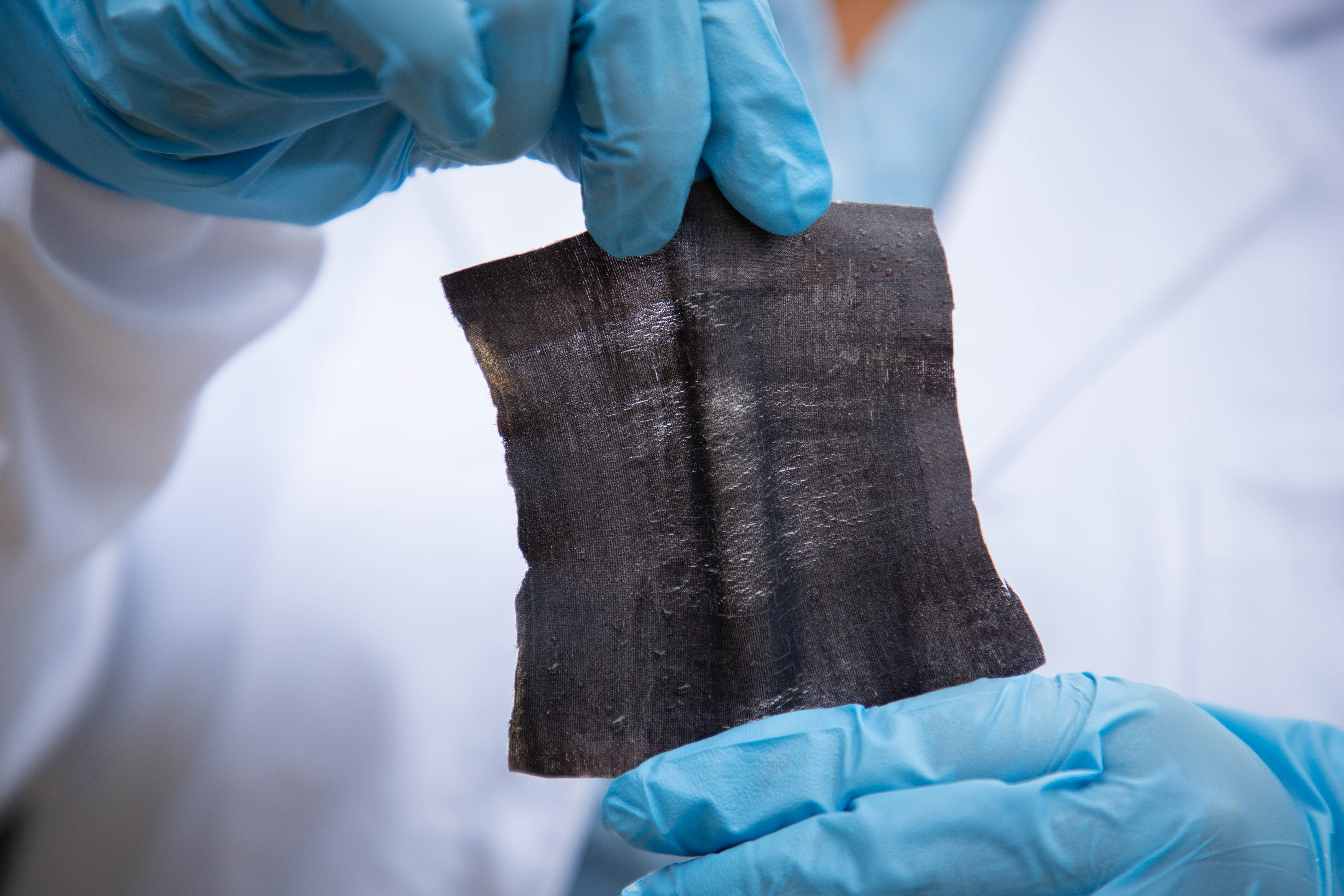 RMIT researchers have developed a cost-efficient and scaleable method to produce a 10x10cm smart textile patch that’s waterproof, stretchable and readily integrated with energy harvesting technologies. 