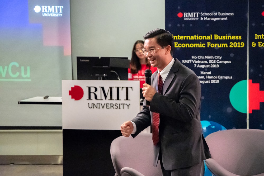 RMIT Vietnam Discipline Lead for the International Business program in the School of Business & Management Dr Nguyen Quang Trung said that the country’s high rank in the latest Global Innovation Index 2019 (top 50) and the digital index is a positive sign for the country’s global economy.