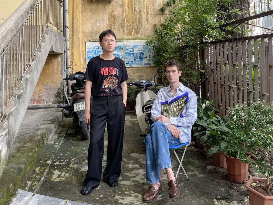 Bui Quy Son (left) and Paul-Antoine Lucas (right) of Exutoire (Image: Exutoire)