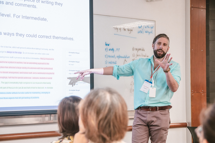 Teacher Talks is a professional-development conference series for English teachers in Vietnam.