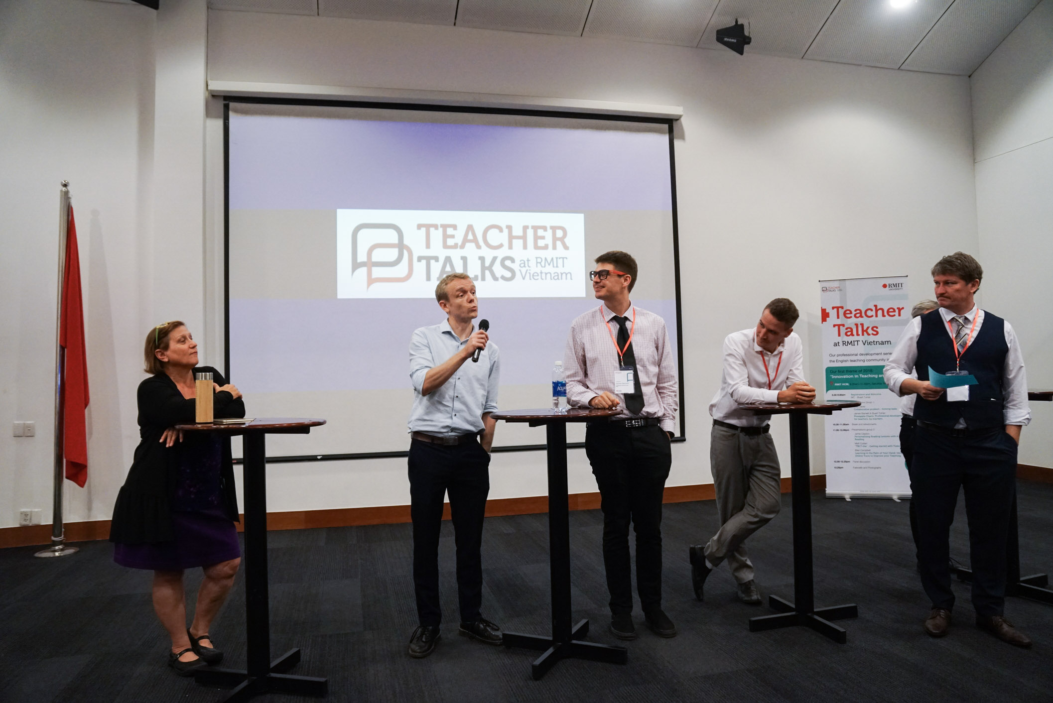 During the first Teacher Talks at RMIT Vietnam’s Saigon South campus, presenters shared ways to utilise new approaches to enhance teaching and the student experience.