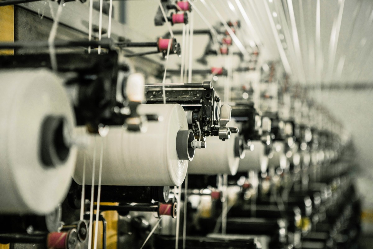 Fibre production line