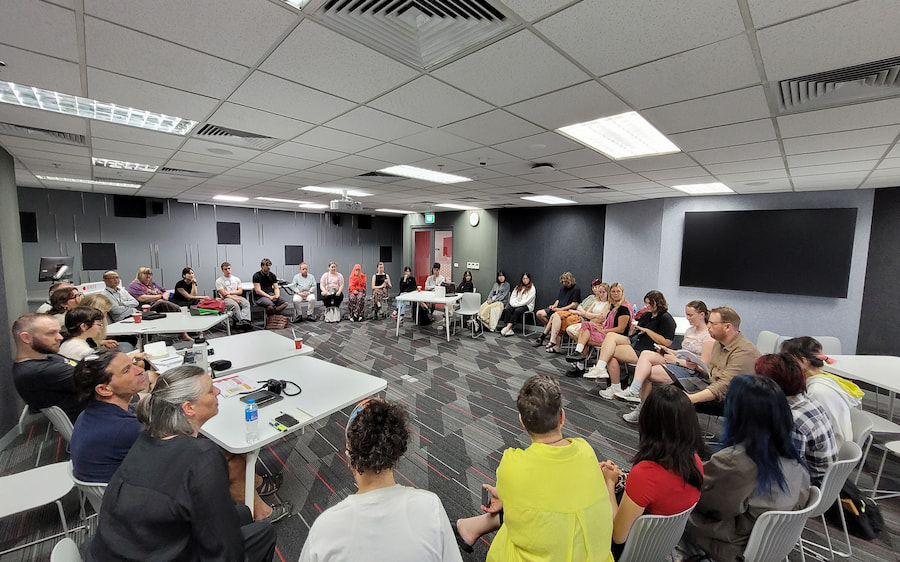 The first in-person group meeting of the Future Ancestors program in Hanoi