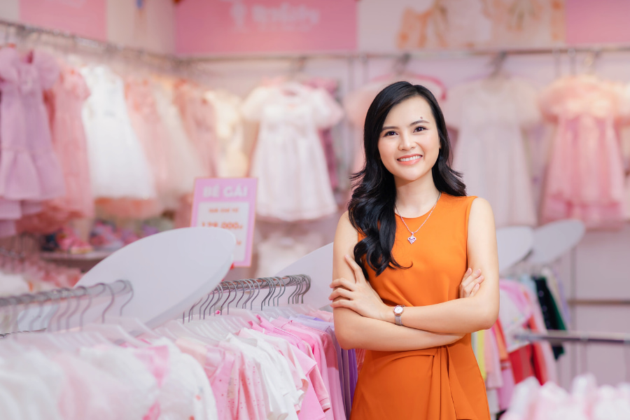 Tran Hong Hanh and her Rabity products (Image: Forbes)