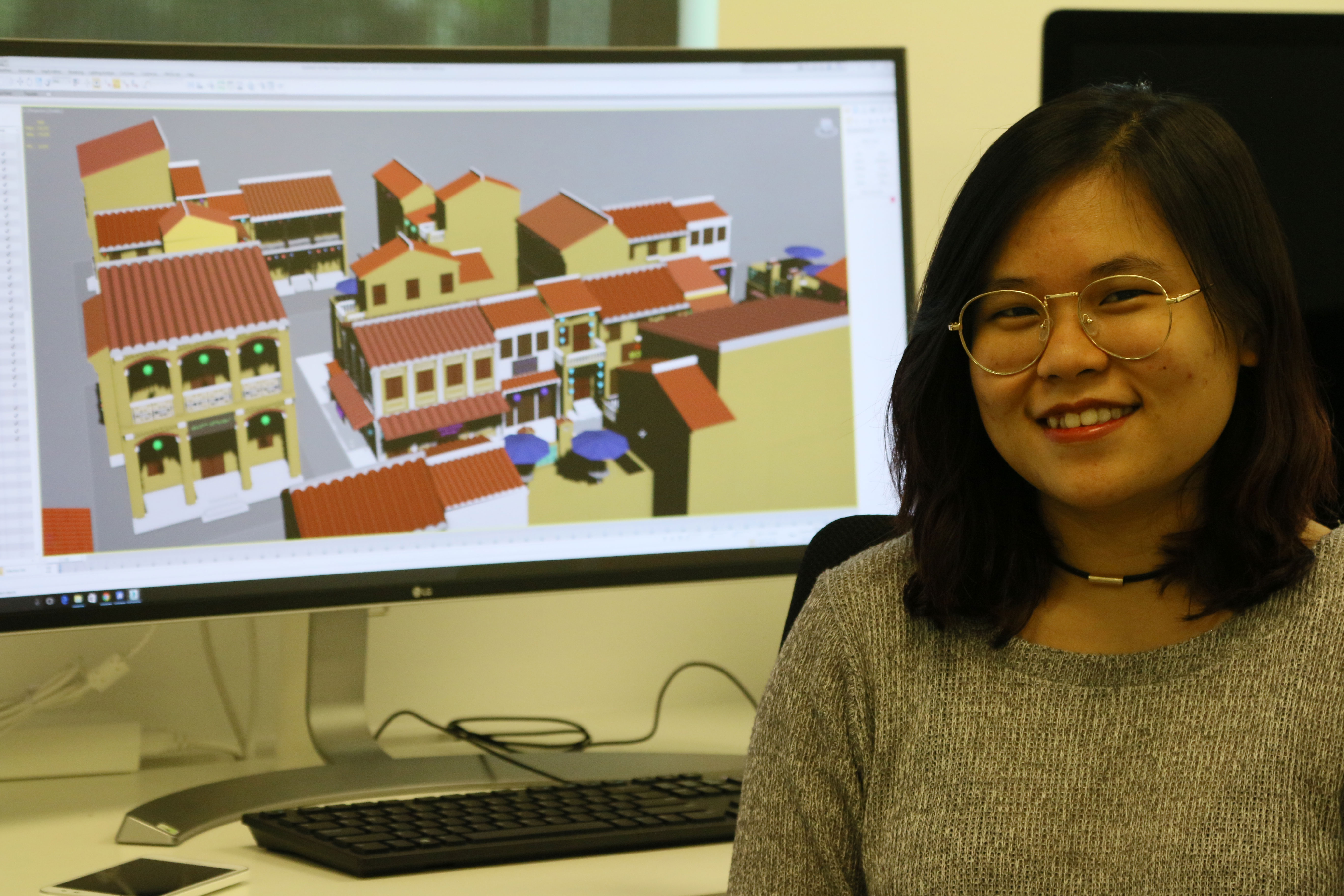 Bachelor of Design (Digital Media) student Phan Hoang Thai Chau wants to spread awareness about dyslexia in Vietnam.