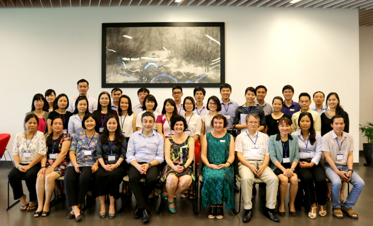 Seminar delegates at Saigon South campus.