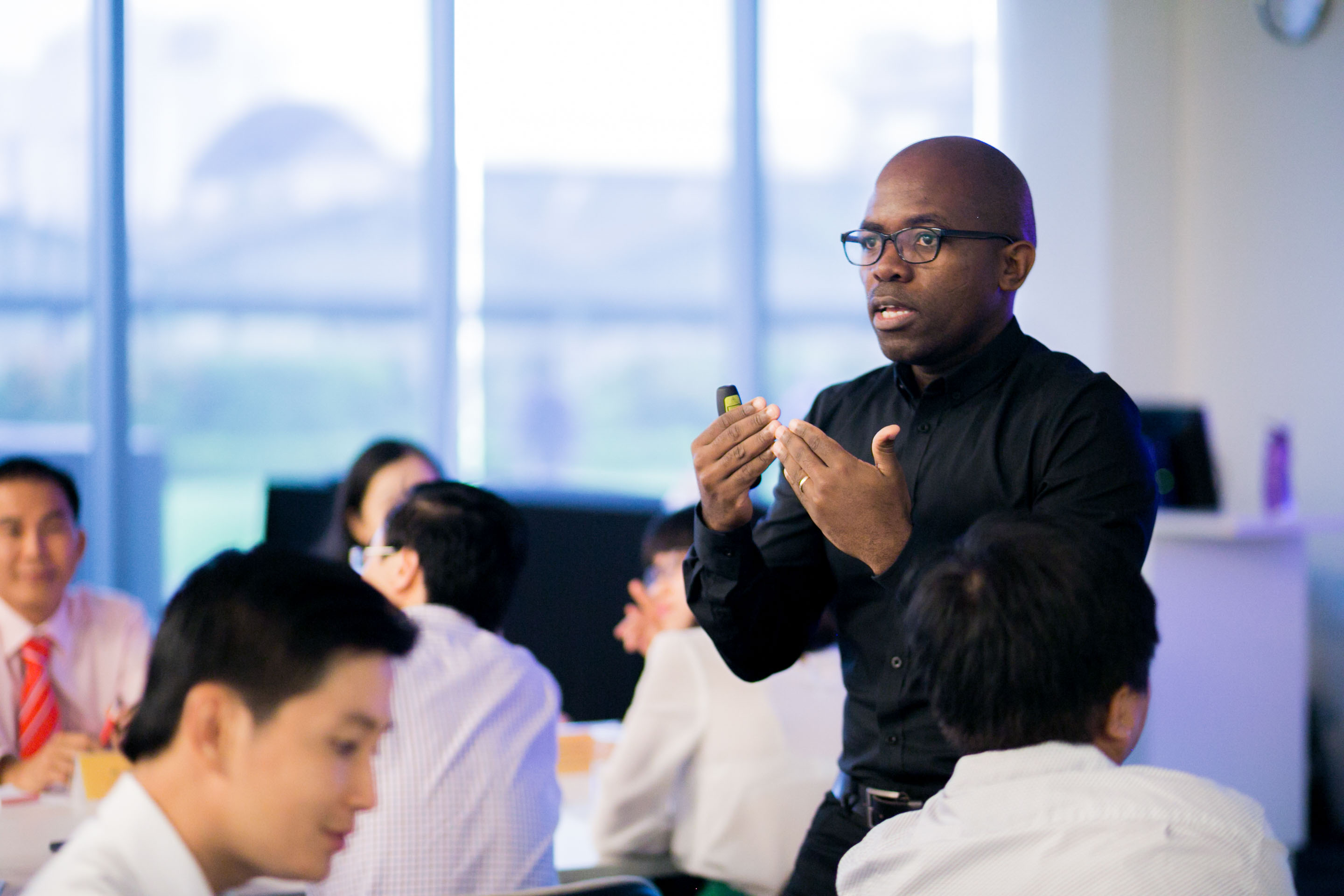 Associate Professor Mathews Nkhoma presented the steps researchers need to take in order to get published in international journals.