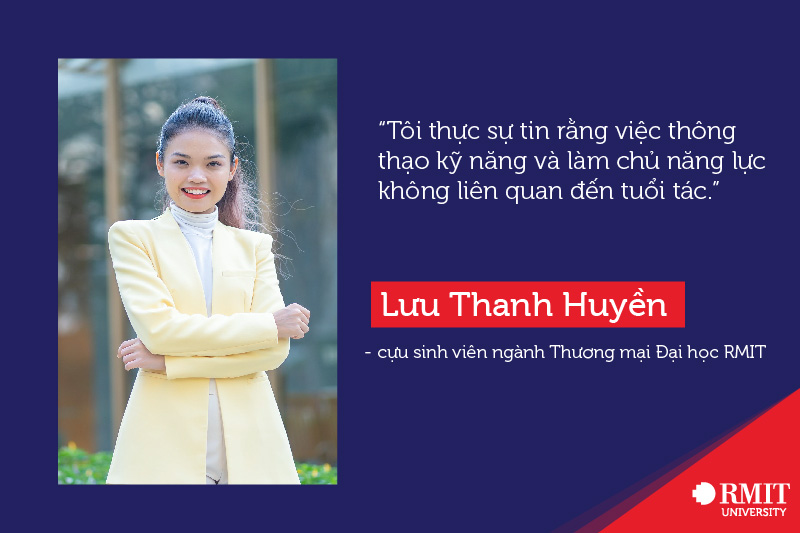 Cựu sinh viên Đại học RMIT Lưu Thanh Huyền