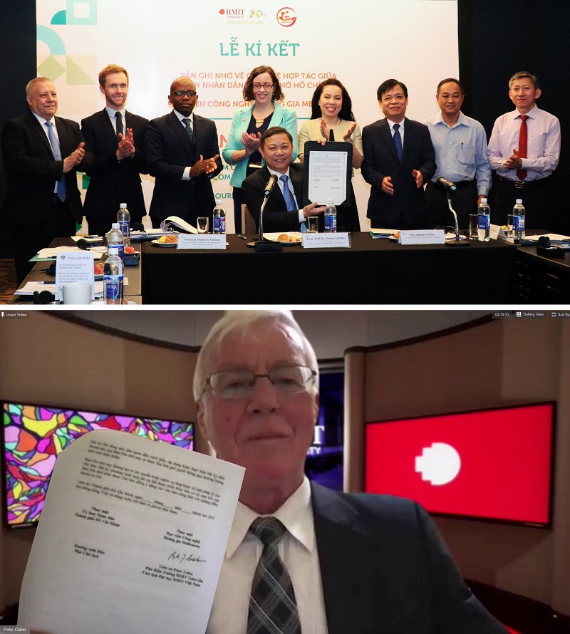 RMIT and the Ho Chi Minh City People’s Committee signed a memorandum of understanding to foster collaboration in a number of key areas for the city’s development.