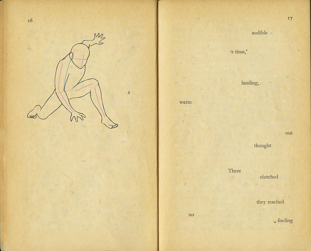 Phiên bản thơ do cỗ máy đọc sách tạo nên từ trang 16-17 của cuốn Bữa sáng ở Tiffany’s của Truman Capote.