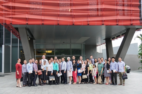 More than 30 delegates from Southeast Asian Ministers of Education Organization, Regional Training Center (SEAMEO RETRAC) visit RMIT Vietnam in early June.