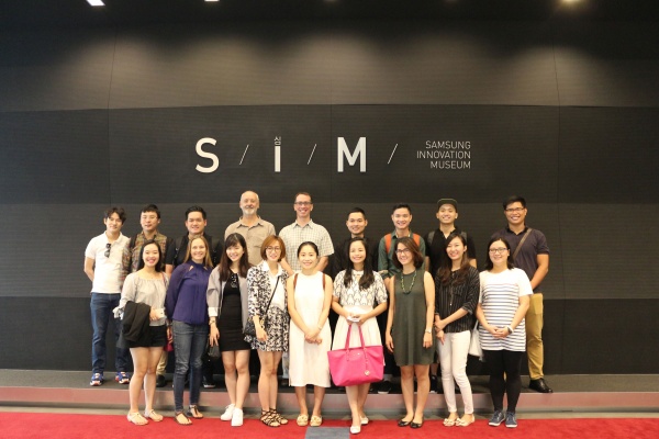 Sinh viên cao học tại RMIT Vietnam tham gia chuyến đi học tập tại Hàn Quốc tháng 7 năm 2016.