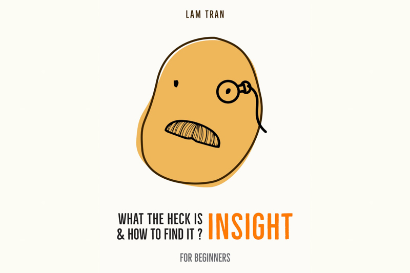 Written by RMIT University alumni Tran Thanh Lam, ‘What the heck is INSIGHT & how to find it’ provides practical frameworks, principles and methods on insight to beginners and practitioners. 