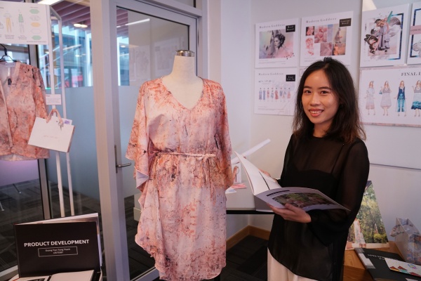 Nguyen Thuy Yen Nhi’s collection is inspired by the suffering caused by human trafficking.