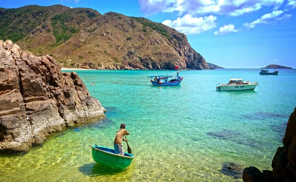 Dr Cuong hopes his work will benefit the pristine coast in Quy Nhon, Vietnam.