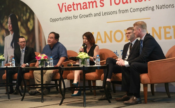 Sustainability and skills development were recurring themes during the panel discussion in Hanoi.