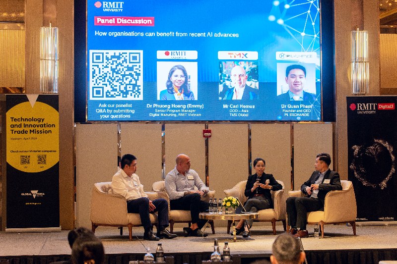 Panellists discussed about how organisations can benefit from recent AI advances.