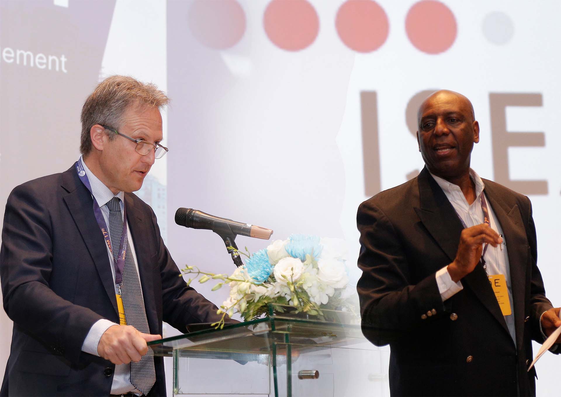 Professor Ray Kirby and Professor Joe Amadi-Echendu delivered welcome addresses at the Opening ceremony.
