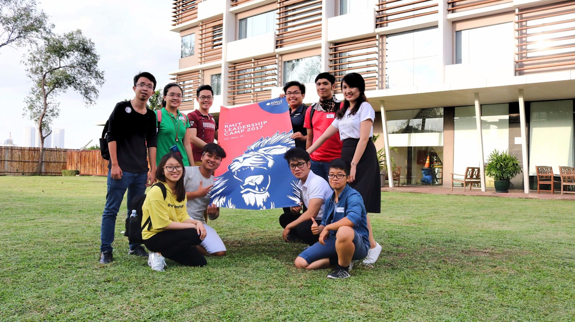 Young leaders learned practical skills at the University’s first Leadership Camp.