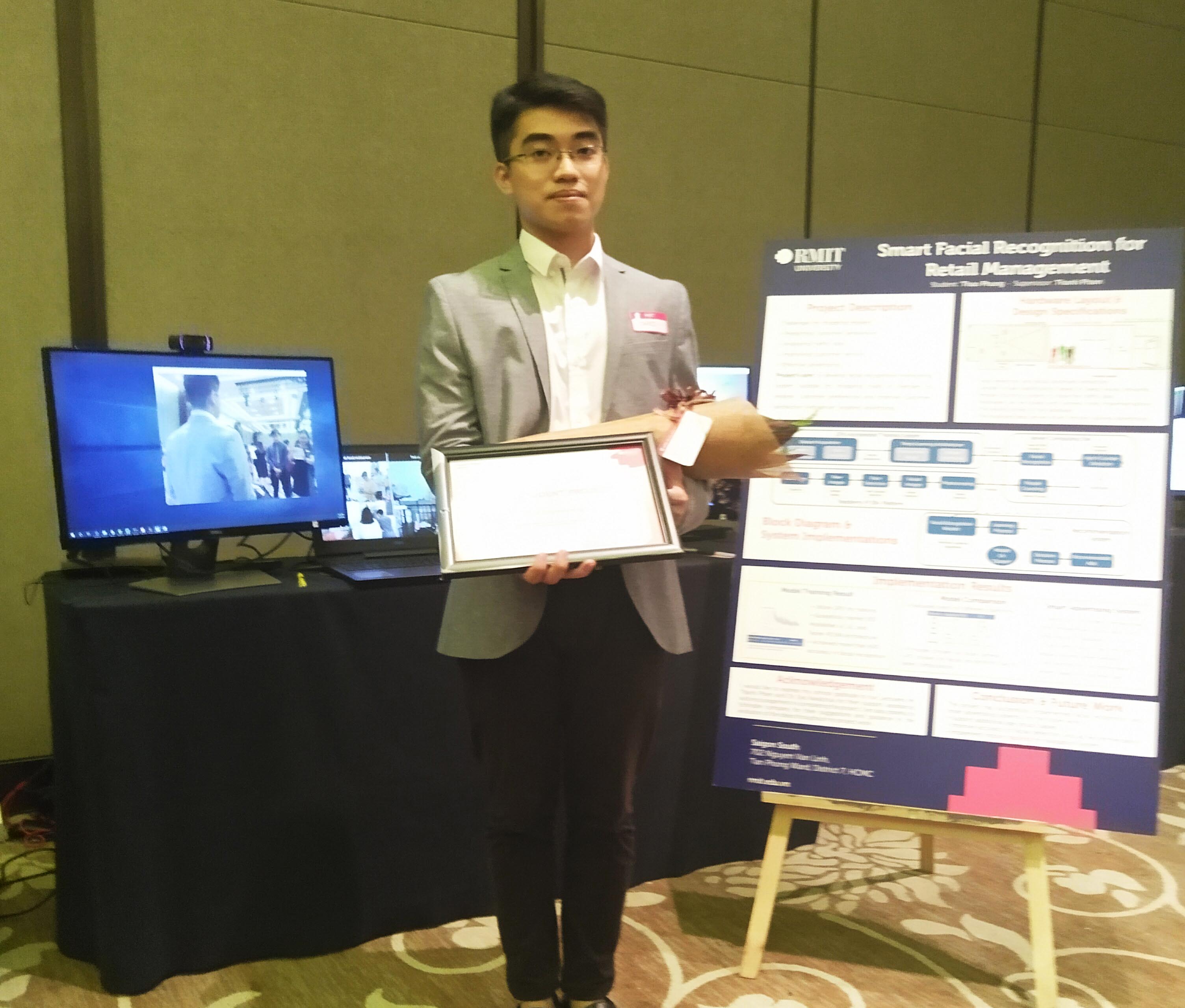 Thao received the Best Student Project prize in IT/Engineering