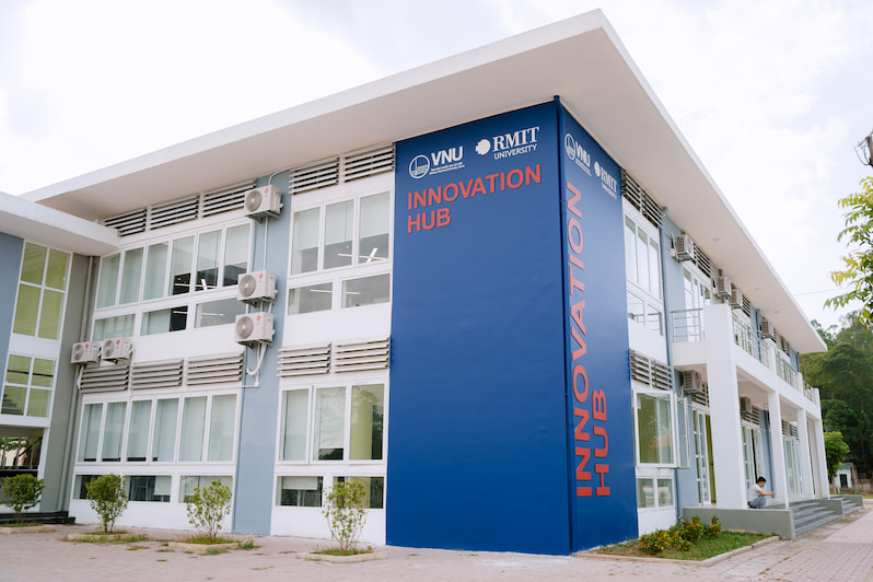 Exterior of VNU-RMIT Innovation Hub