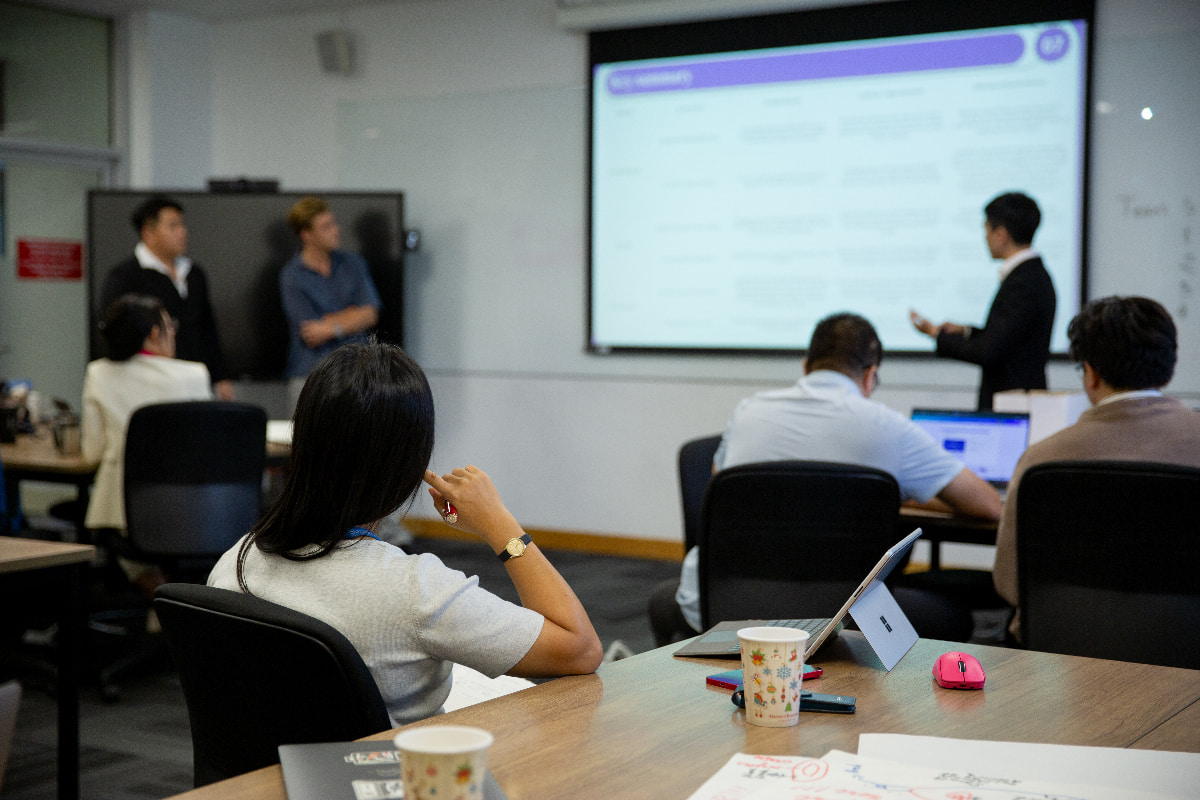 An MIB class at RMIT Vietnam in Sustainable International Business Futures course.