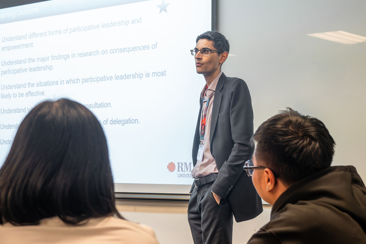 Dr. Rajeev Chib at RMIT Vietnam