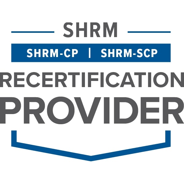 SHRM recertification provider logo